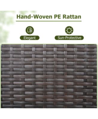 Outdoor Storage Cabinet with Drawer and Three Shelves