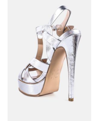 social fly platform sandal