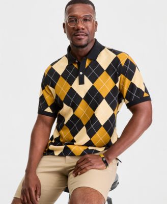 Men's Argyle Polo Shirt