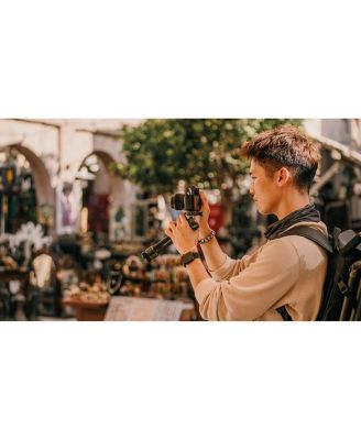 Tabletop Ball Head with 1-Stage Carbon Fiber Tripod Legs, Snow White