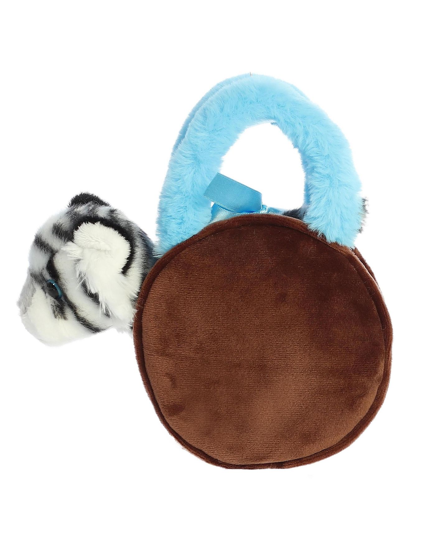 Детские мягкие игрушки Aurora Fancy Pals Ice Cream Sandwich Tiger 8" Plush Carrier and Plush, 2-Piece Set — фото 4