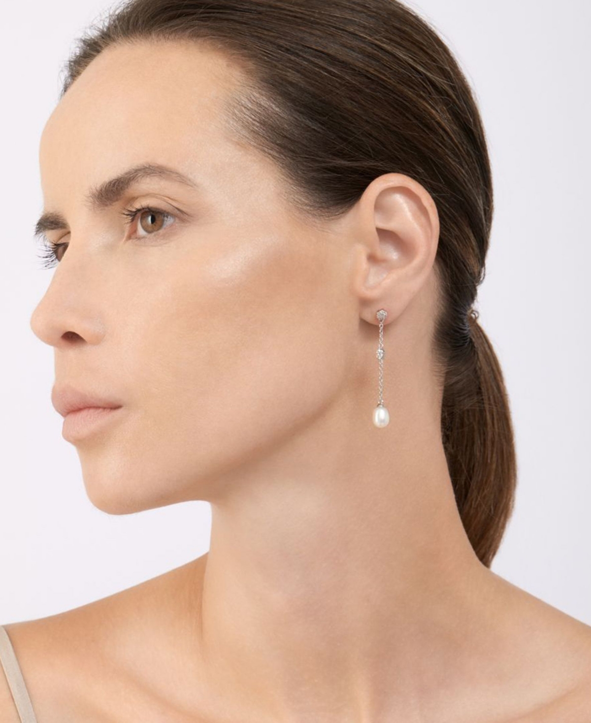 Adornia Freshwater Pearl Gold 2-Piece Station Set