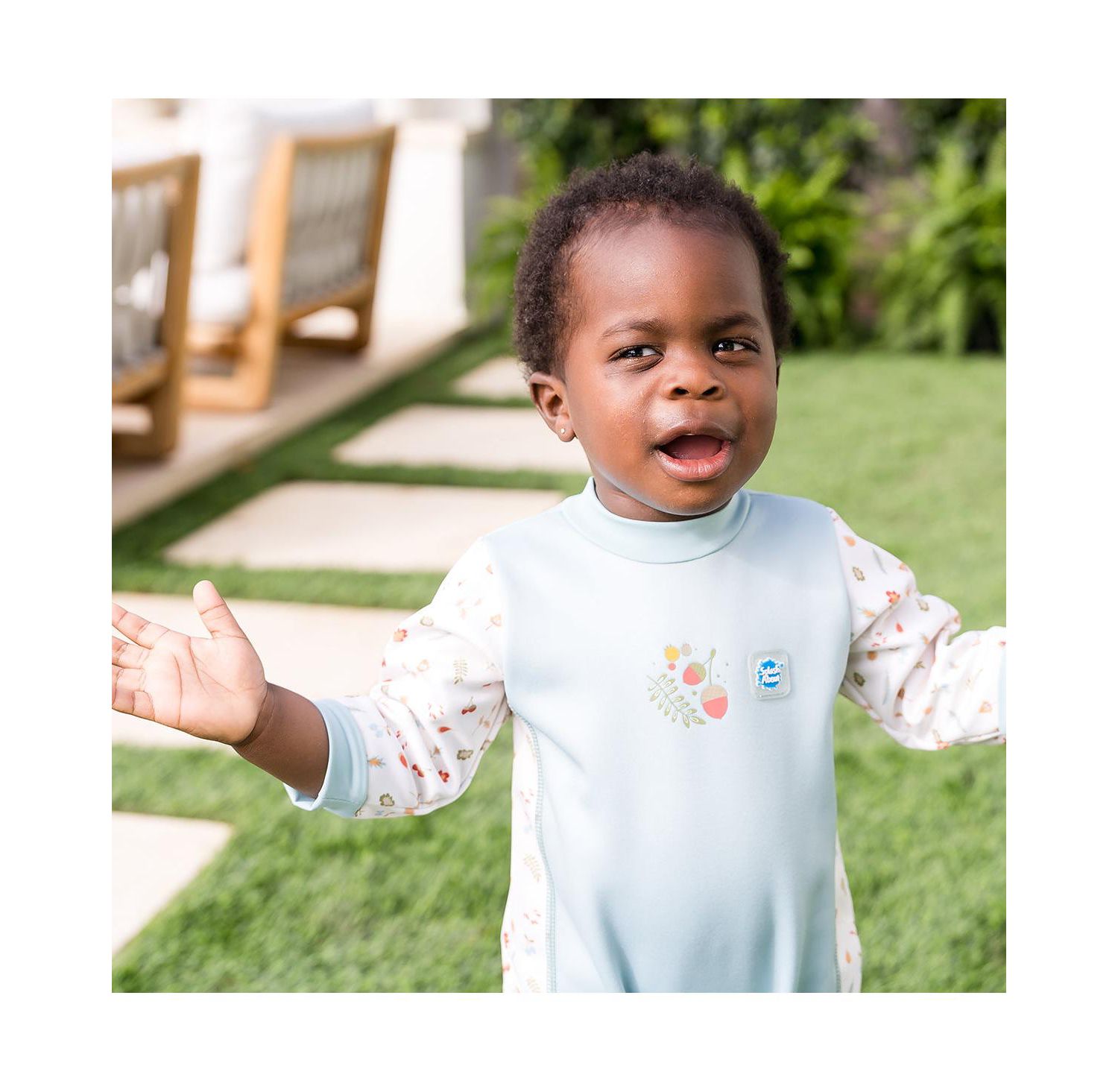 Baby Warm in One Fleece Lined Wetsuit