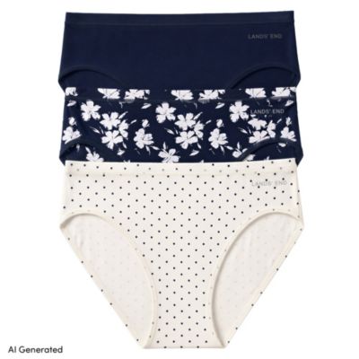 Women's Bikini True Solutions Light Weight Microfiber Basics 3 Pack Panties