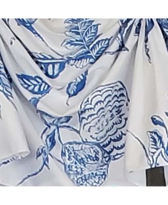 Natalia 3-Scoop Victory Swag  Top Tabs Center Luxurious Window Treatment 25 Tails 50 x 18