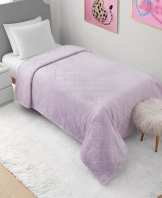 Embossed Oversized Plush Throw, 60" x 90"