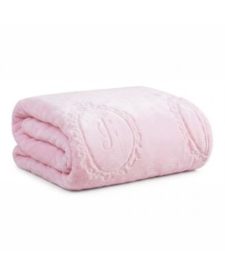 Embossed Oversized Plush Throw, 60" x 90"