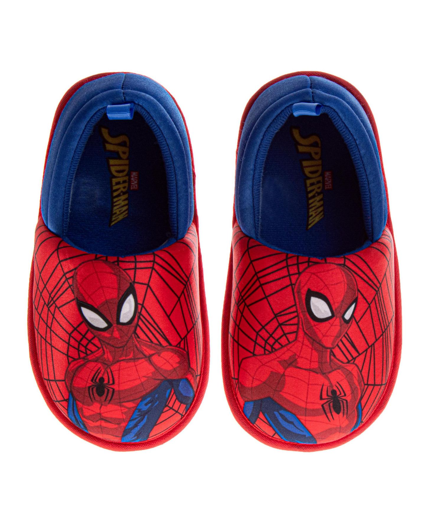 Тапочки Spider-Man Marvel Slippers Cozy, Plush, and Fun House Footwear для мальчиков — фото 5
