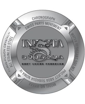 Men's 10140 Subaqua Noma IV Quartz Chronograph Dial Watch