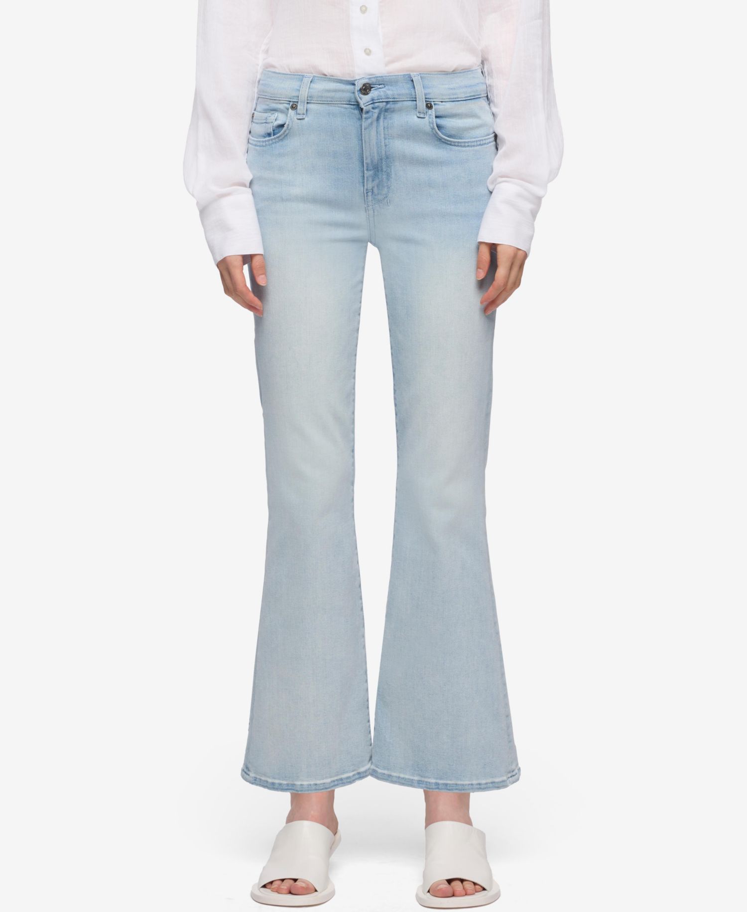 Women's Cropped Dojo Flare Jeans