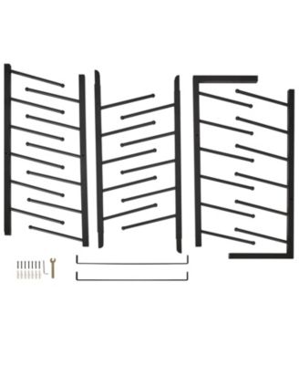 Blueprint Storage Rack, 16-Tier Hanging Poster Display, Roll File Holder