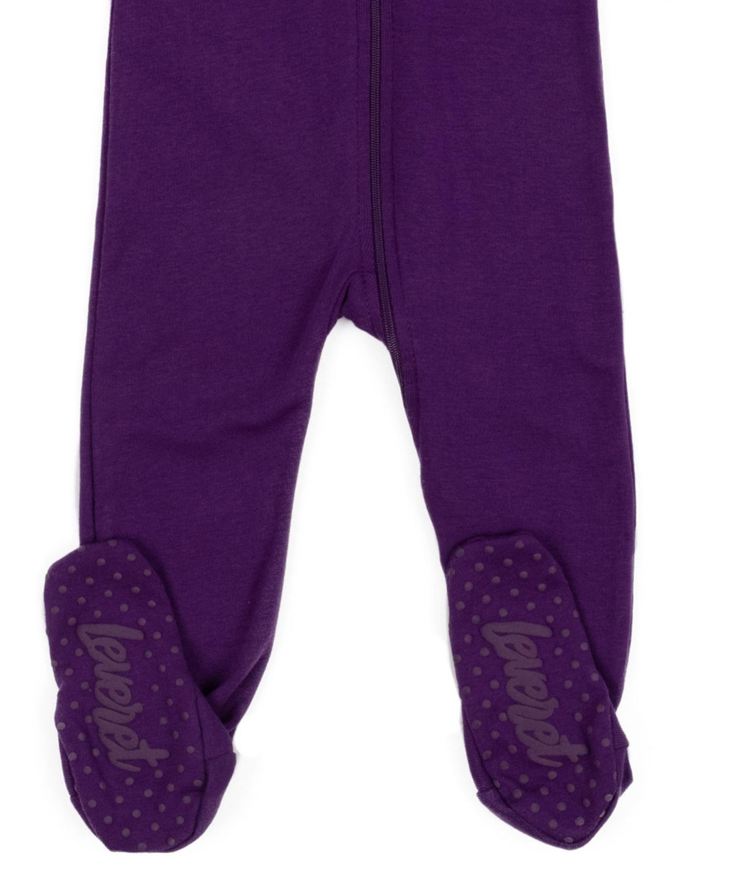 Toddler Matching Family One Piece Footed Cotton Long Sleeve Solid Color Pajamas 2T-5T