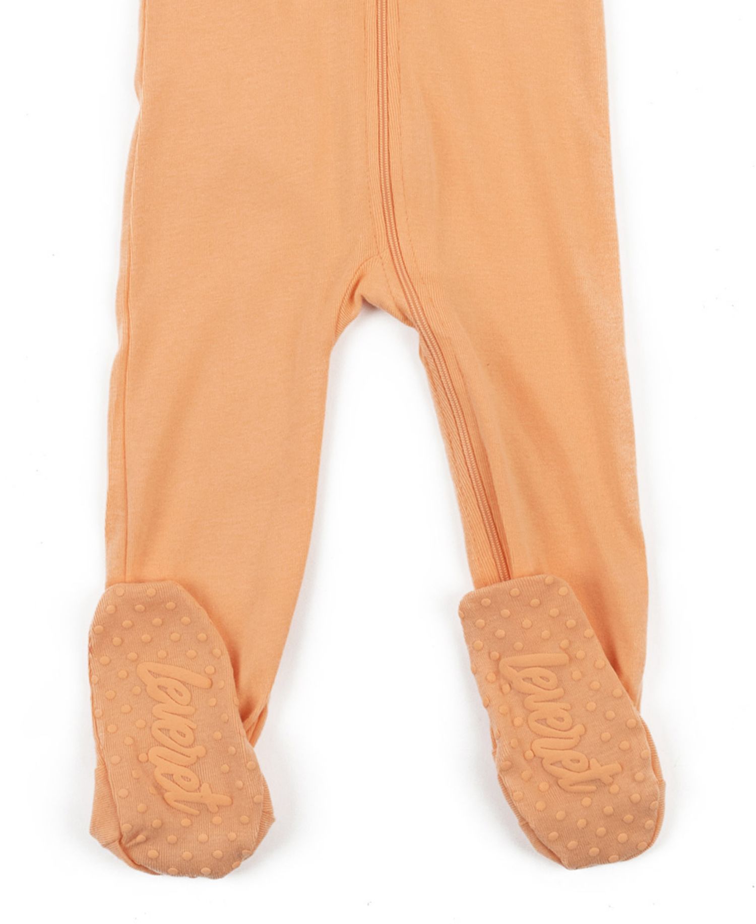 Toddler Matching Family One Piece Footed Cotton Long Sleeve Solid Color Pajamas 2T-5T