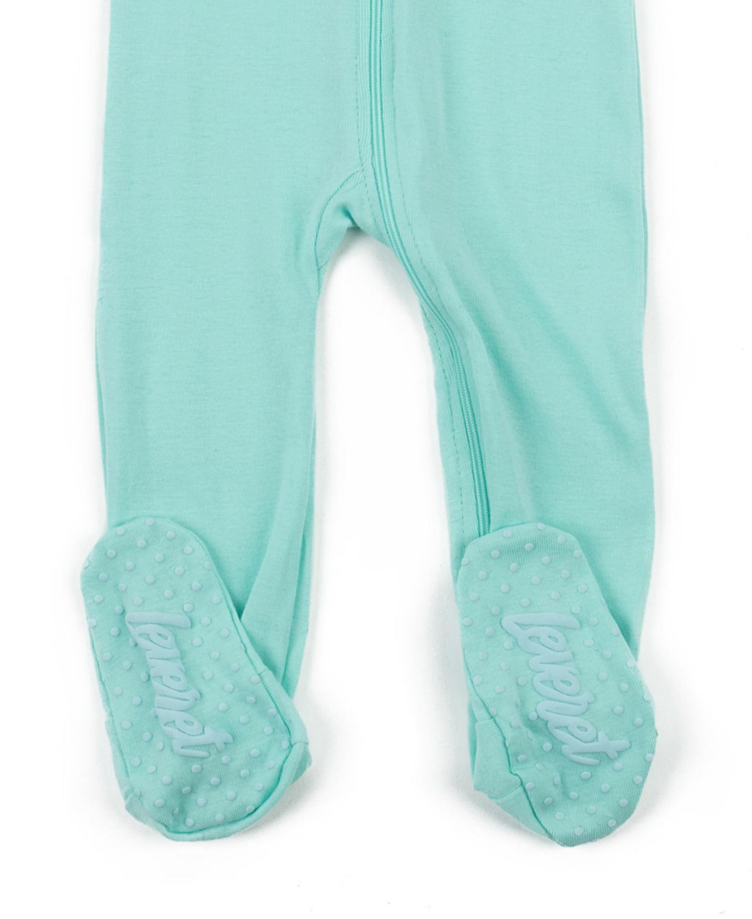 Toddler Matching Family One Piece Footed Cotton Long Sleeve Solid Color Pajamas 2T-5T