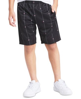 Big Boys' Printed Mesh Hole Short