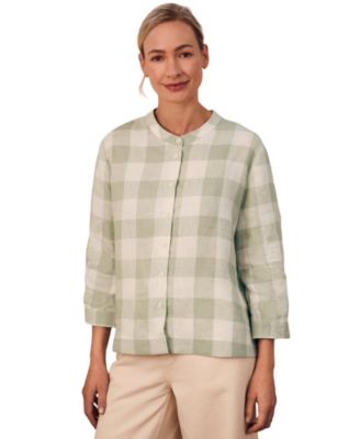 Women's Check Swing Blouse