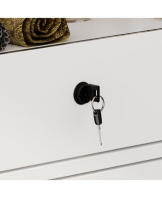  Storage/Display Cabinet with Glass Top , Bedroom Dresser Armoire Island