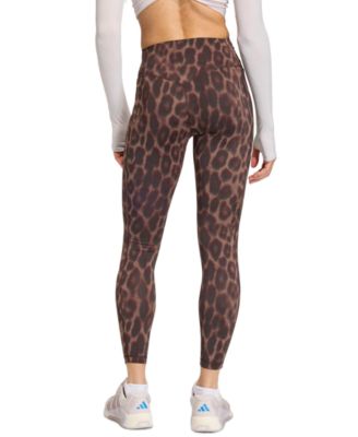 Women's Optim&eacute; Leopard 7/8 Leggings