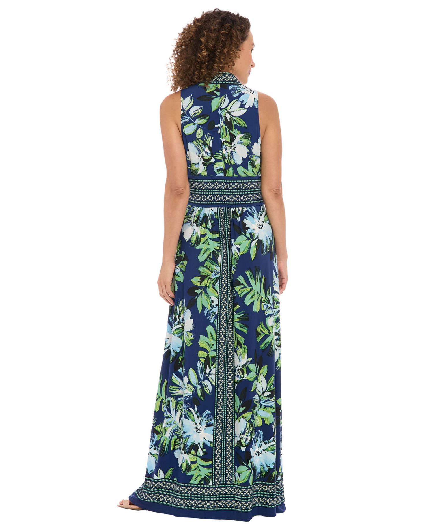 Women's V-Neck Maxi Dress