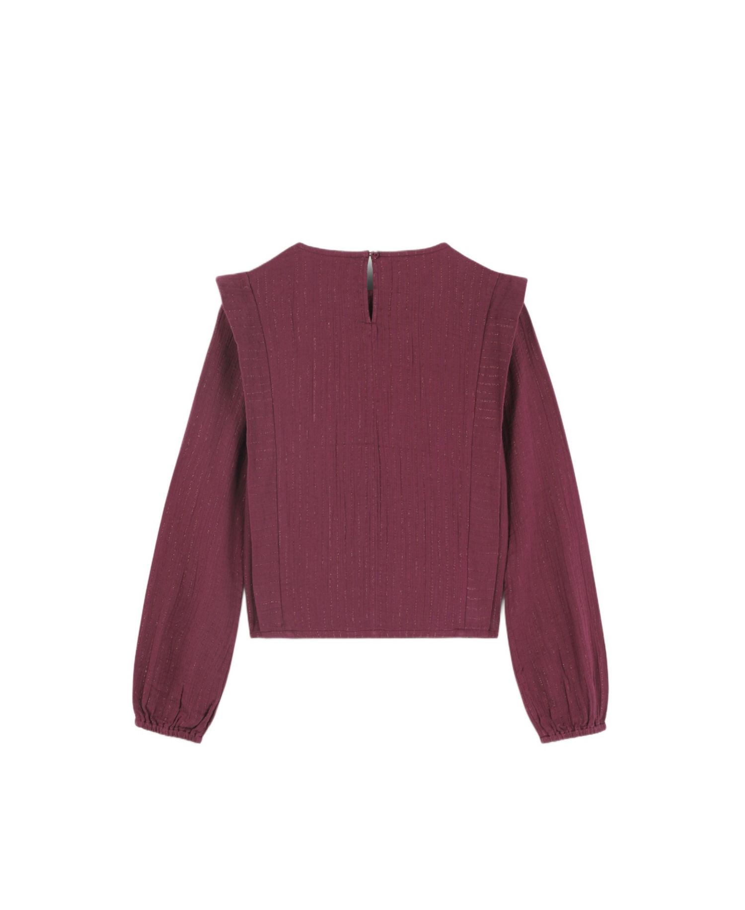 Little Girls Stripeslurexblouse