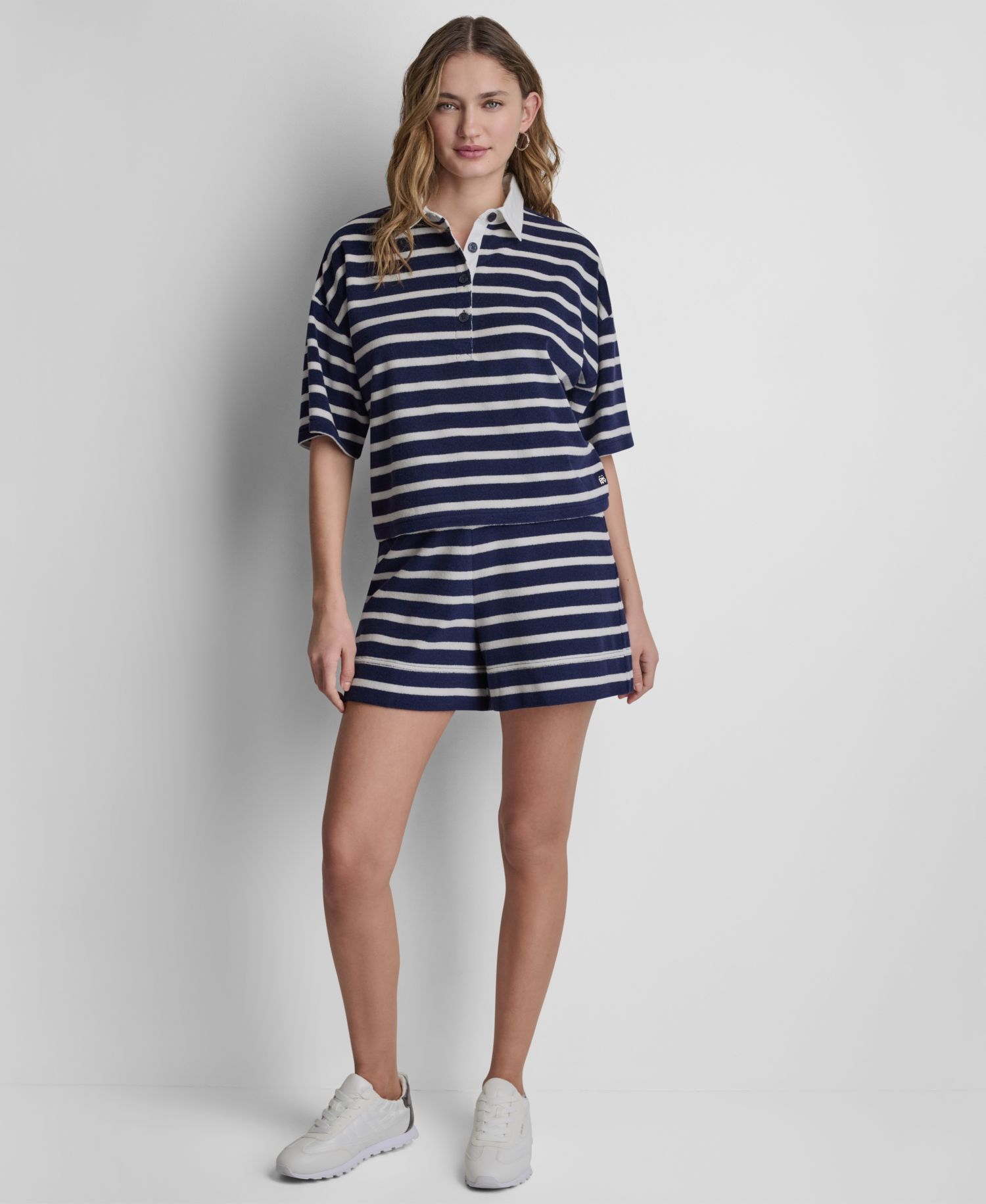Women's Towelling High-Rise Pull-On Shorts