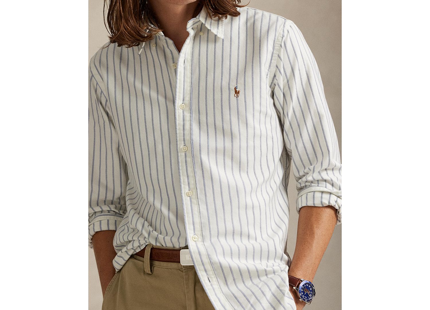 Men's Long-Sleeve The Iconic Mesh Shirt