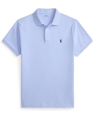 Men's Classic-Fit Stretch Mesh Polo Shirt