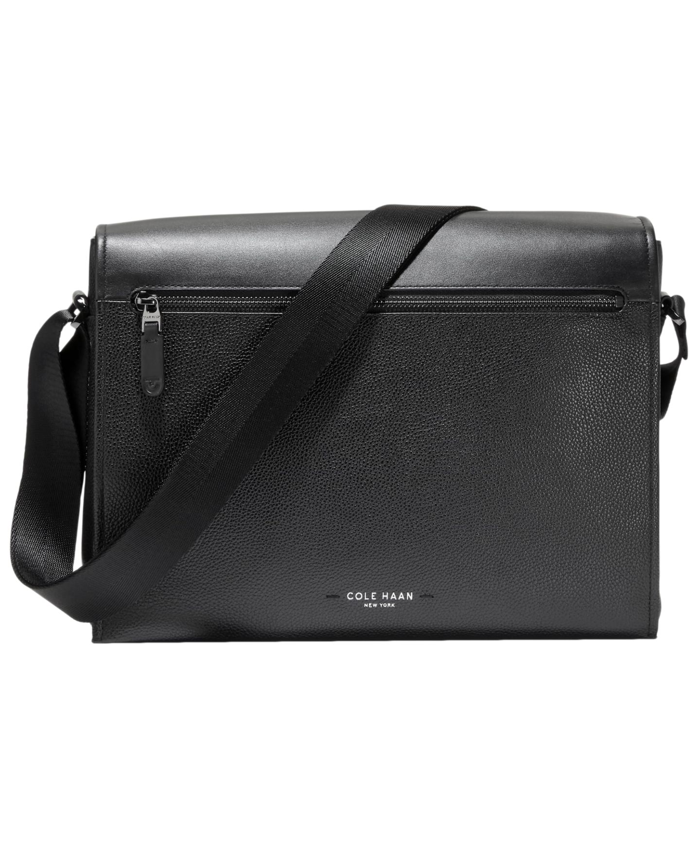 Мужская сумка Cole Haan Damon Messenger, цвет: Чёрный — фото 1