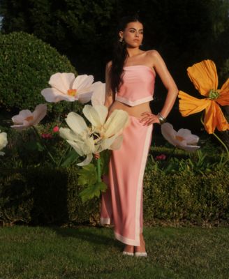 Women's Asymmetrical Wrap Midi Skirt