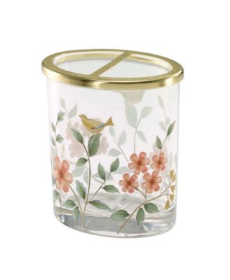 Pretty Birds Toothbrush Holder