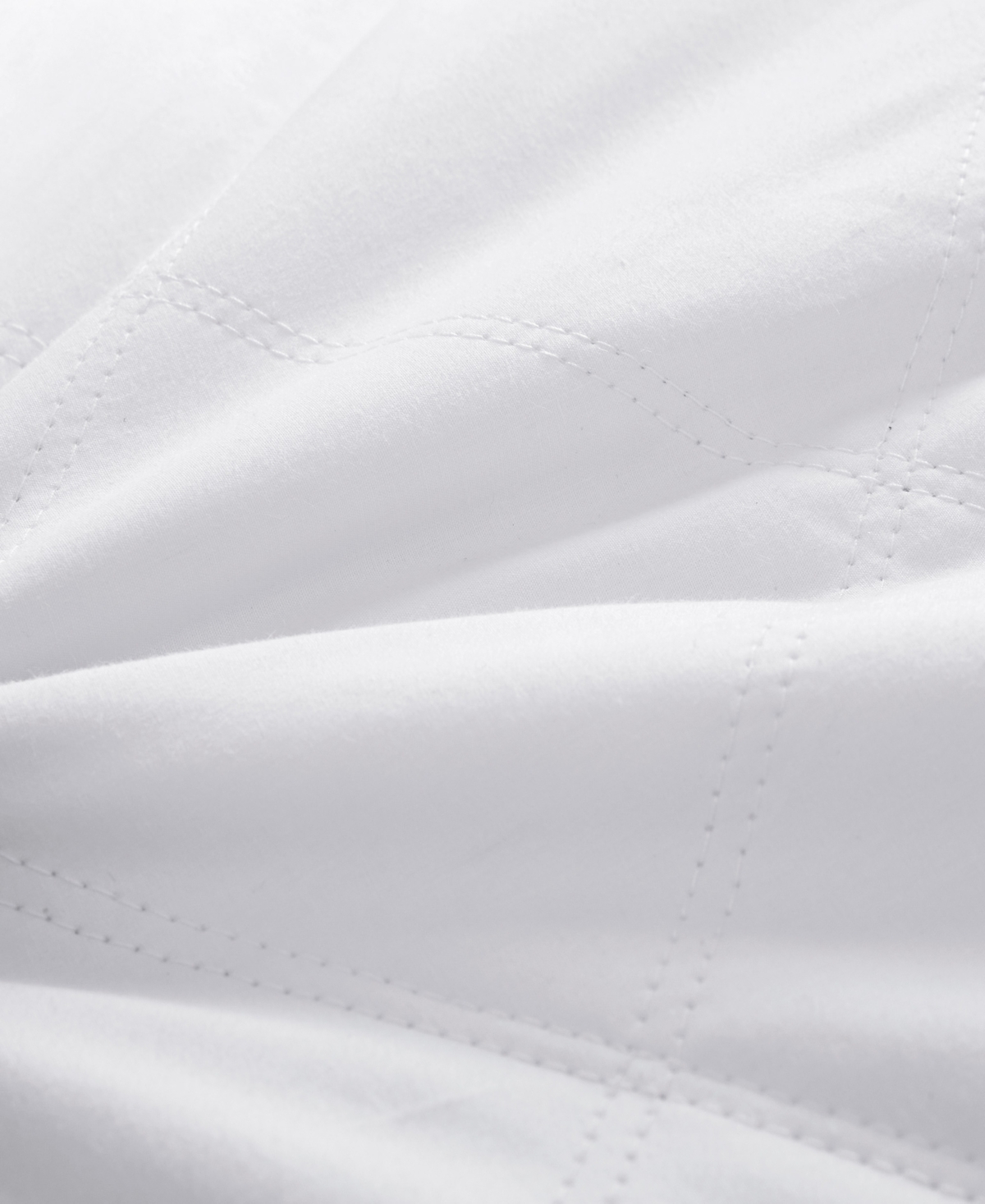 Unikome Diamond Quilted Goose Down Feather 2-Pack Pillow