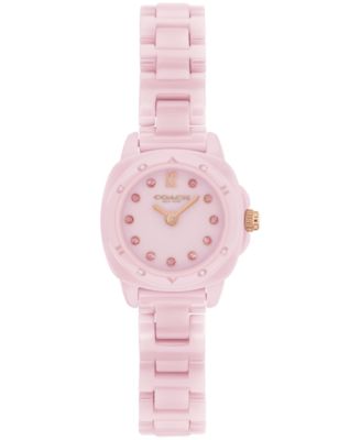 Women's Kitt Pink Ceramic Bracelet Watch, 21mm