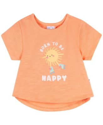 Baby Girls Short Sleeve T-Shirts, 3-Pack