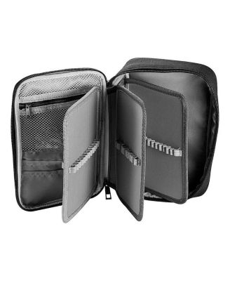 72 slots Pencil Case Pouch Bag Holder Stationery Organizer Compartments Office Travel