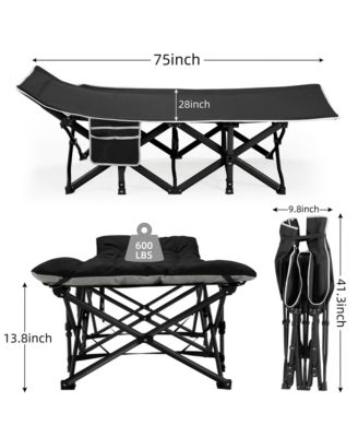 Camping Sleeping Cots Folding Bed Mattress Camping Outdoor Recreation Gear