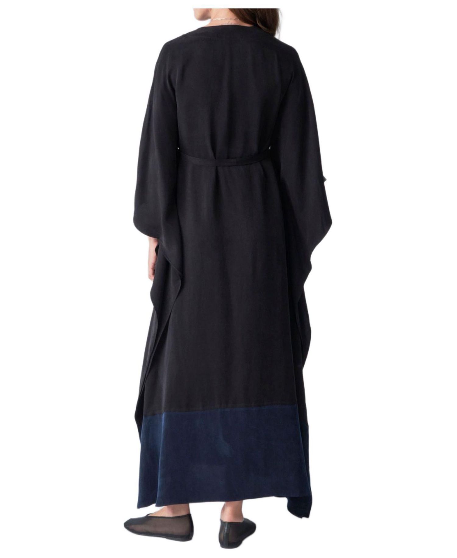 Women's Ocean+Main Colorblock Belted Caftan