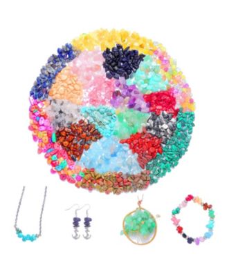 Beading Kit 1587 Beads Crystal Pliers Wire Earring Hooks Rings Bracelets Adults