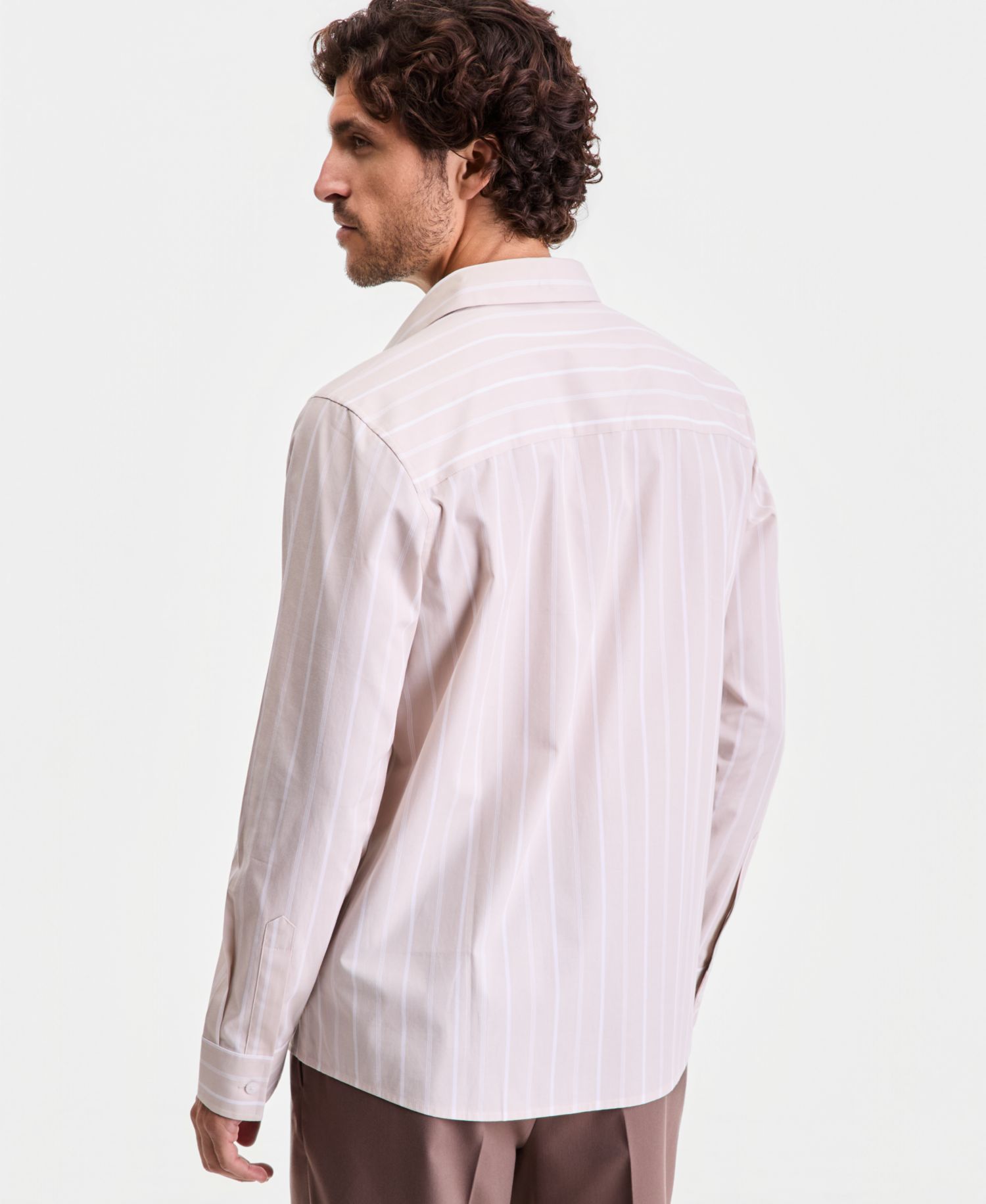 Men's Tanner Striped Long-Sleeve Shirt, Macy's Exclusive