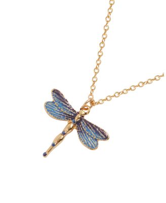 Dragonfly Crystal Necklace