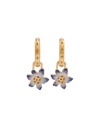 Nightshade Gold Huggie Earrings