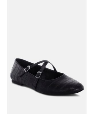 Rag and Co Womens Chirola Mary Jane Ballet Flats