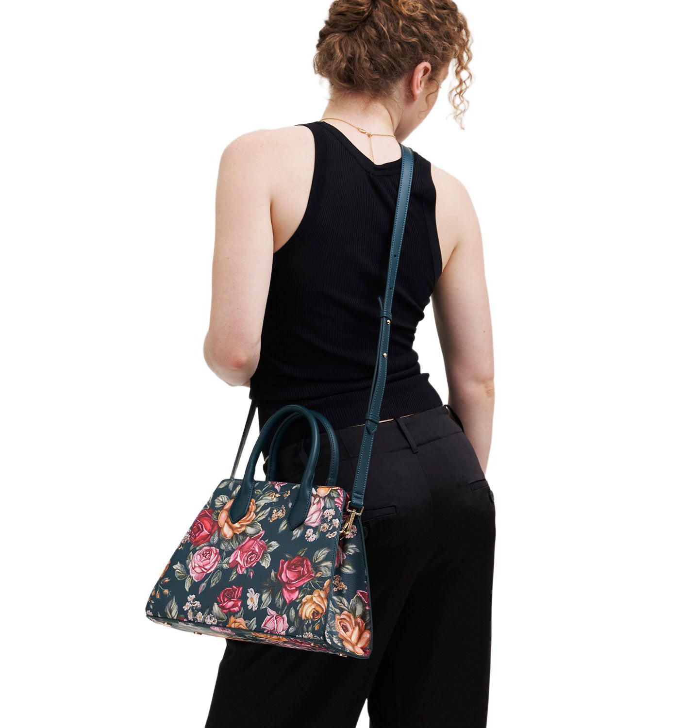 Женская сумка Fable England Roses Structured Medium Tote — фото 3