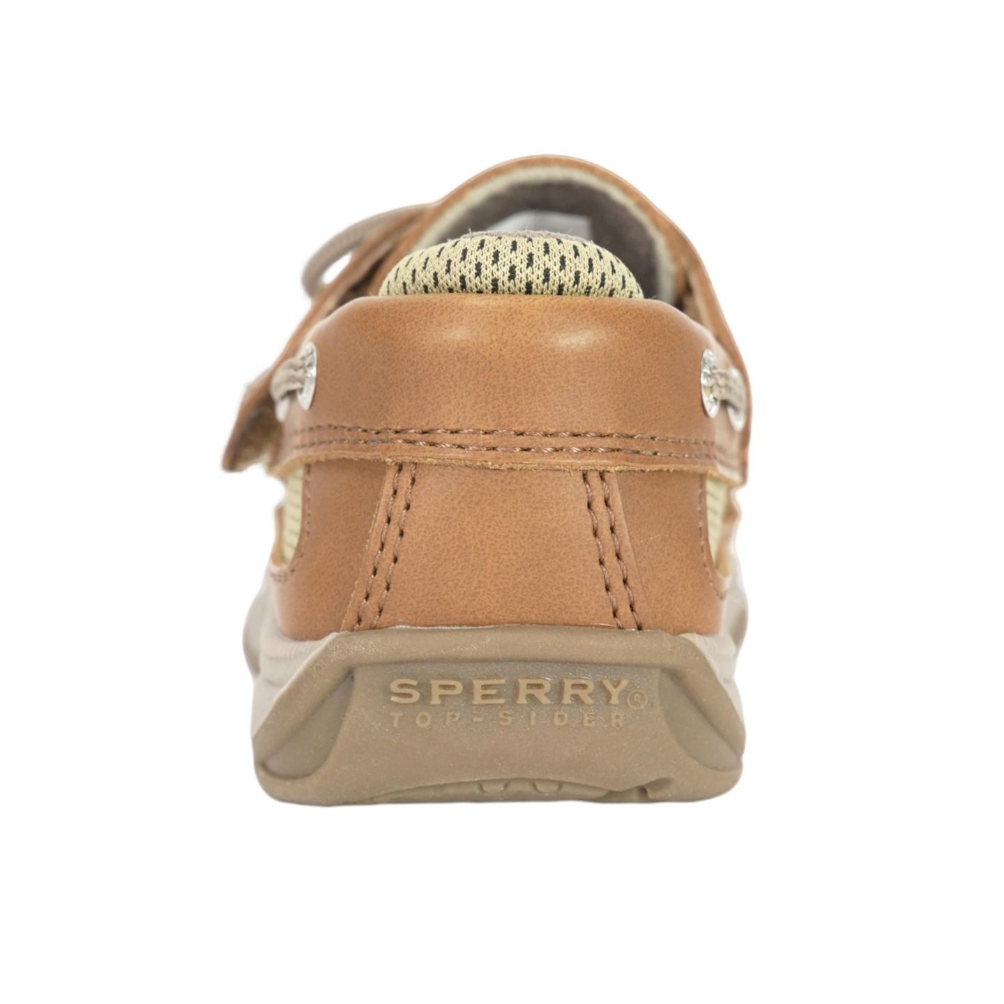 Кроссовки Sperry Lanyard Boat Shoes with Memory Foam Insole для девочек, цвет: Каштановый кожаный — фото 3
