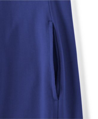 Women's Cotton Modal Pintuck Short Sleeve Dress