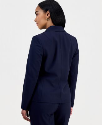 macy's ladies dress suits Evening Suit Womens 3% Elastane White Skirt Suits Petite &