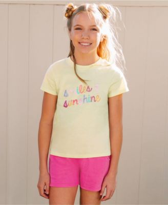 Girls Short Sleeve Graphic Tee