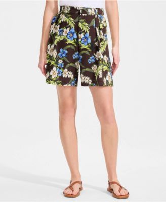 Women's Creaseless High Rise 8" Shorts