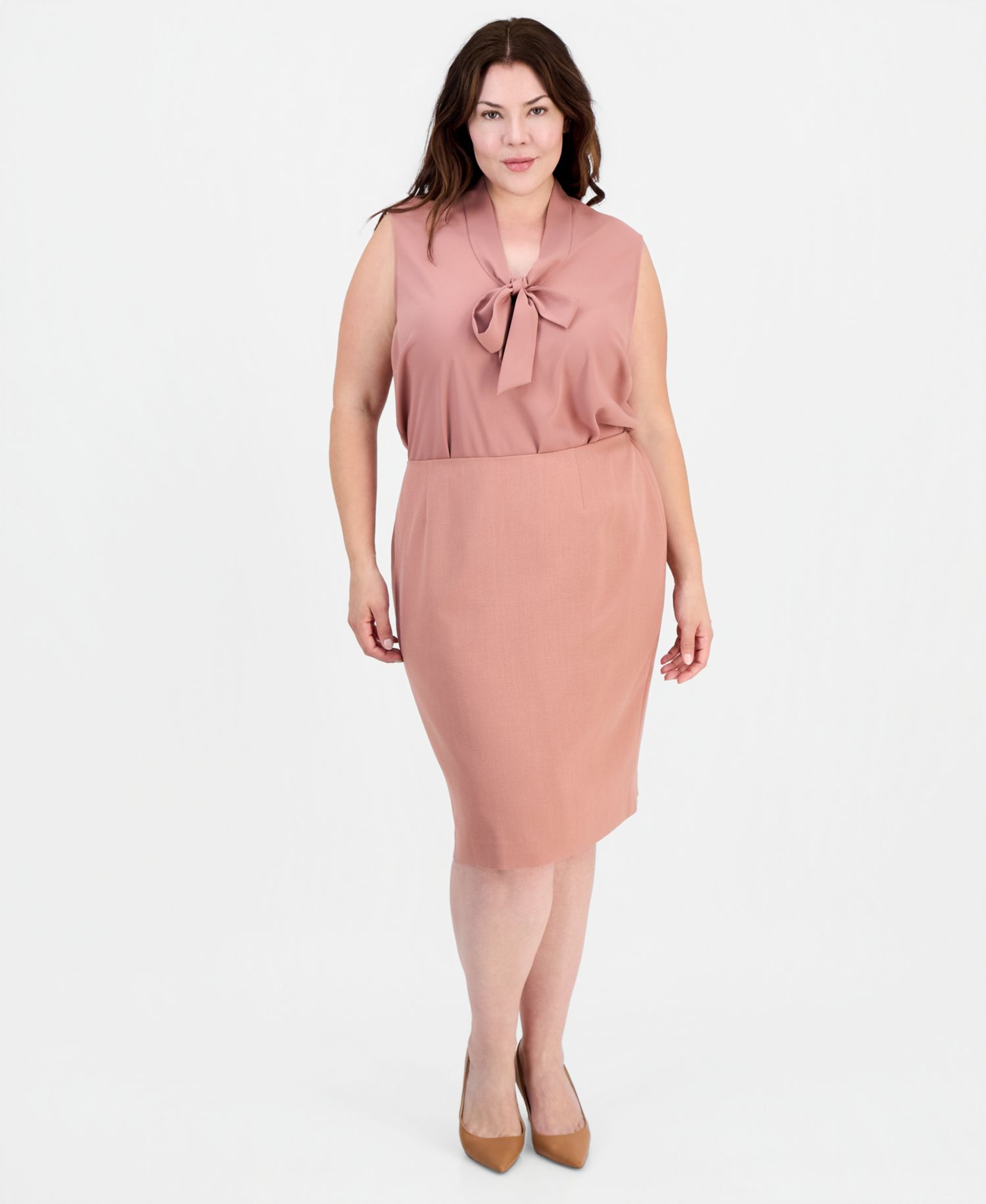 Plus Size Pencil Skirt