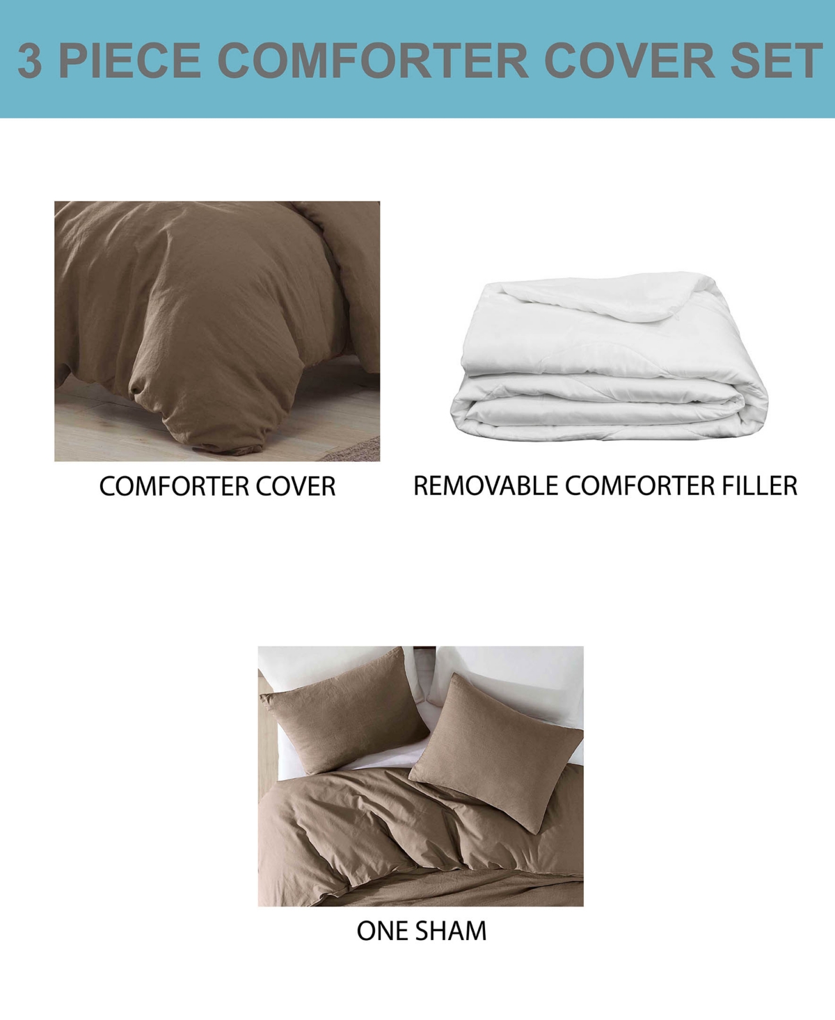 Riverbrook Home Logan Cotton -Pc. Comforter Cover Set