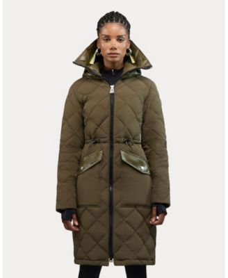 Women's Arly Elongated Hybrid Lightweight Puffer Coat